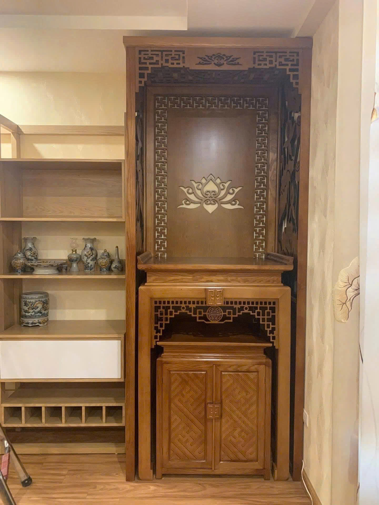 bàn thờ cho người mệnh Mộc