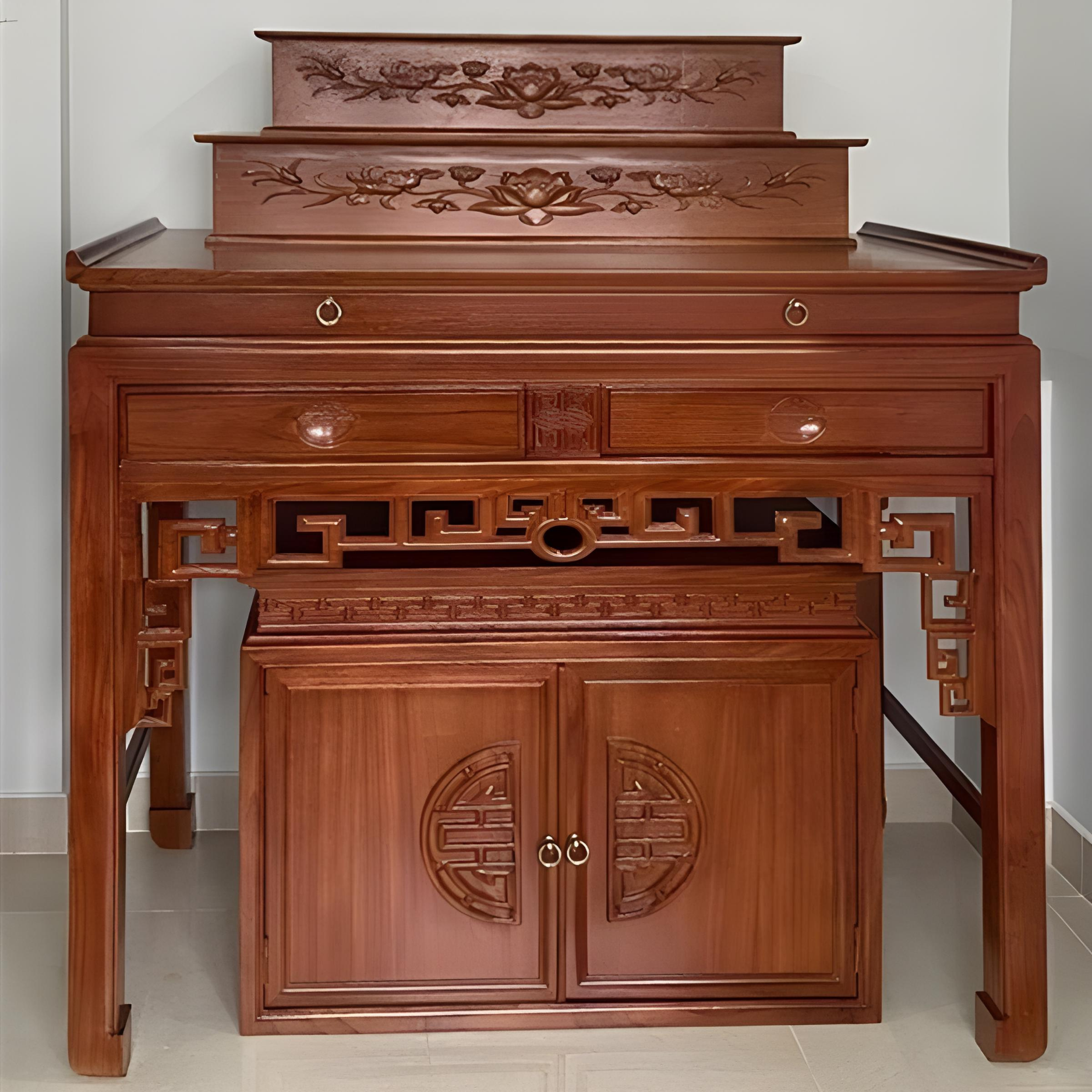 mẫu bàn thờ đứng đẹp